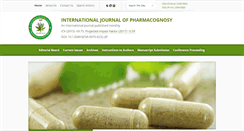 Desktop Screenshot of ijpjournal.com