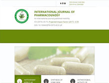 Tablet Screenshot of ijpjournal.com